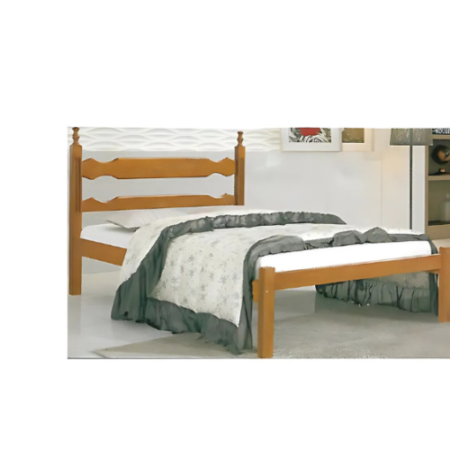 CAMA CASAL SUCUPIRA  MADEIRA MACIÇA