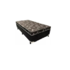 Cama Box Solteiro Conjugado Dackar Black 88x188x53
