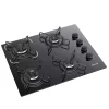 Fogão Cooktop 4 Bocas Itatiaia Essencial com Mesa de Vidro com acendimento