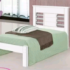 Cama Raíssa solteiro branca