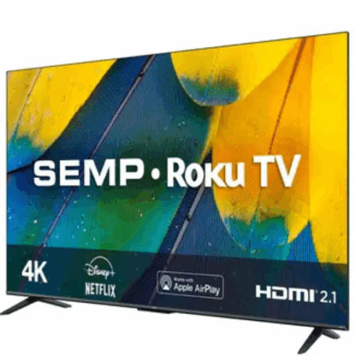 Smart TV 50” 4K UHD LED Semp RK8600 Wi-Fi 4K Ultra HD
