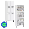 Paneleiro Duplo 80cm Para Cozinha Itatiaia New Premium Aço 6 Portas - Image 2