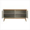 Buffet Aparador Com 4 Portas Off White Com Cinamomo Prism - Image 3