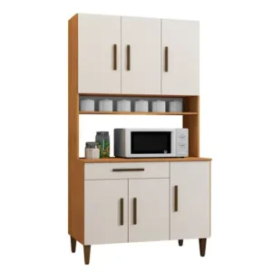 Armario De Cozinha 6 Portas 1 Gaveta Salvador Kaiki Moveis - Kaiki Móveis