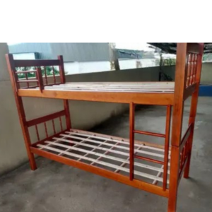 Cama Beliche Torneada Milão 8 Madeira maciça Eucalipto- Natural - JM Móveis