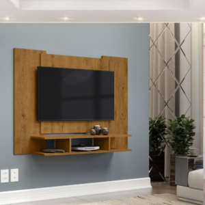 Painel  de parede para TV até 48 polegadas EJ Freijó/marrom/cinamomo  Marca: EJ Móveis