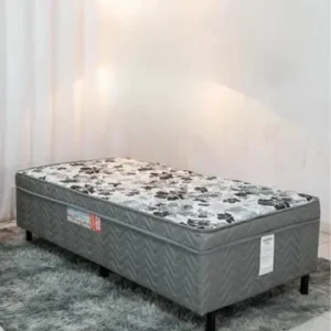 Cama Box Solteiro Conjugado Ortopédico Dackar orthoside 88x188x52