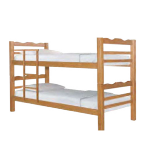 Beliche Cama De Madeira Maciça Sucupira Na Cera Mademar