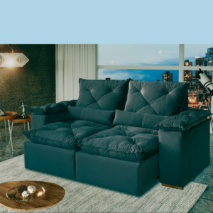 Sofá Retrátil e Reclinável 3 Lugares Grécia K52 - Kasacomigo Estofados