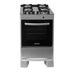 Fogão Suggar Neo Glass 4 Bocas Inox FGVNG410 Bivolt