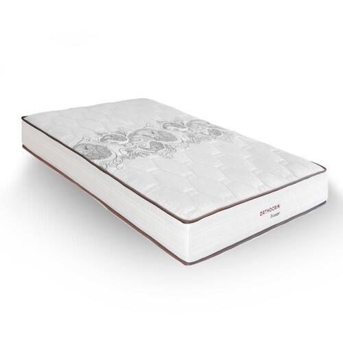 Colchão Solteiro Molas Ensacadas Orthocrin Primor 88x188x28 Espuma Certificada Alto Suporte