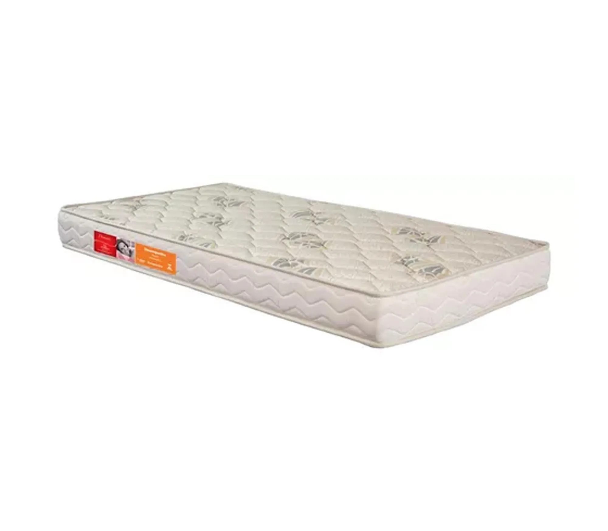 Colchão Solteiro 100% Espuma Dupla Face Orthocrin Brilhante D33 88x188x16 Antialérgico Cor Bege
