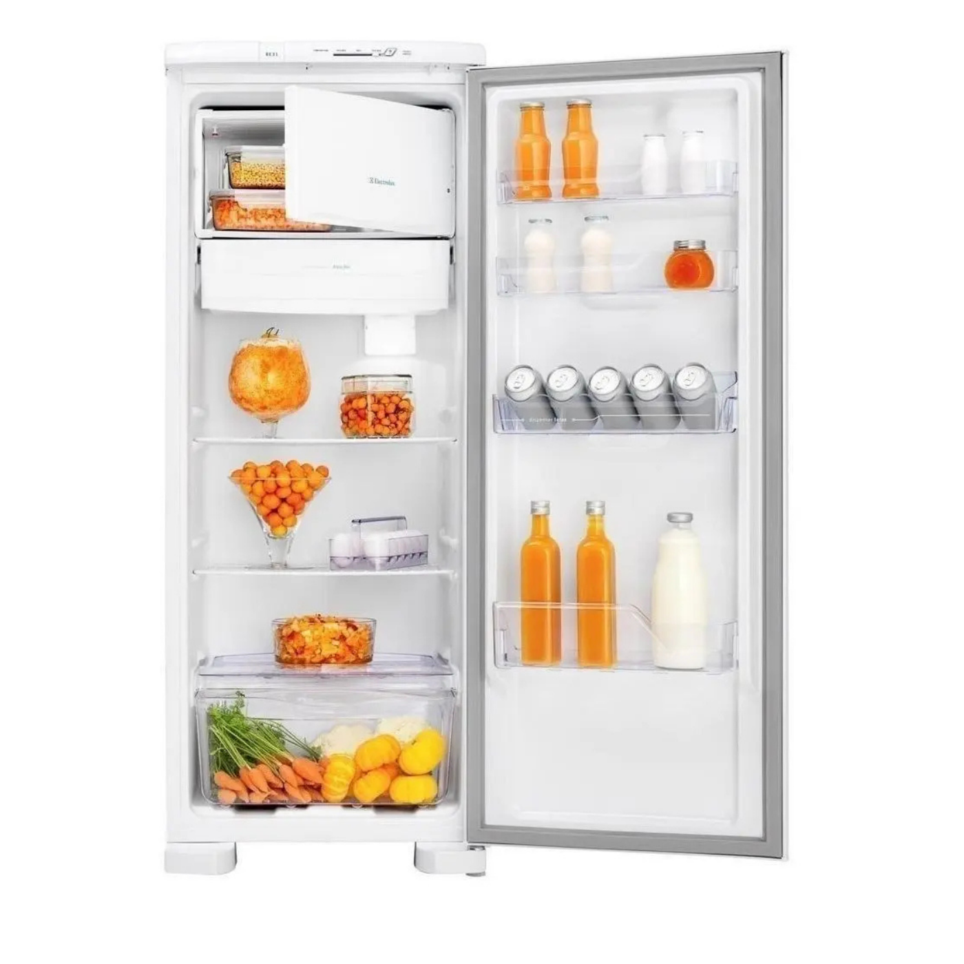 Geladeira Electrolux Cycle Defrost 240L Degelo Prático Uma Porta Branca RE31 127v - Imagem 4