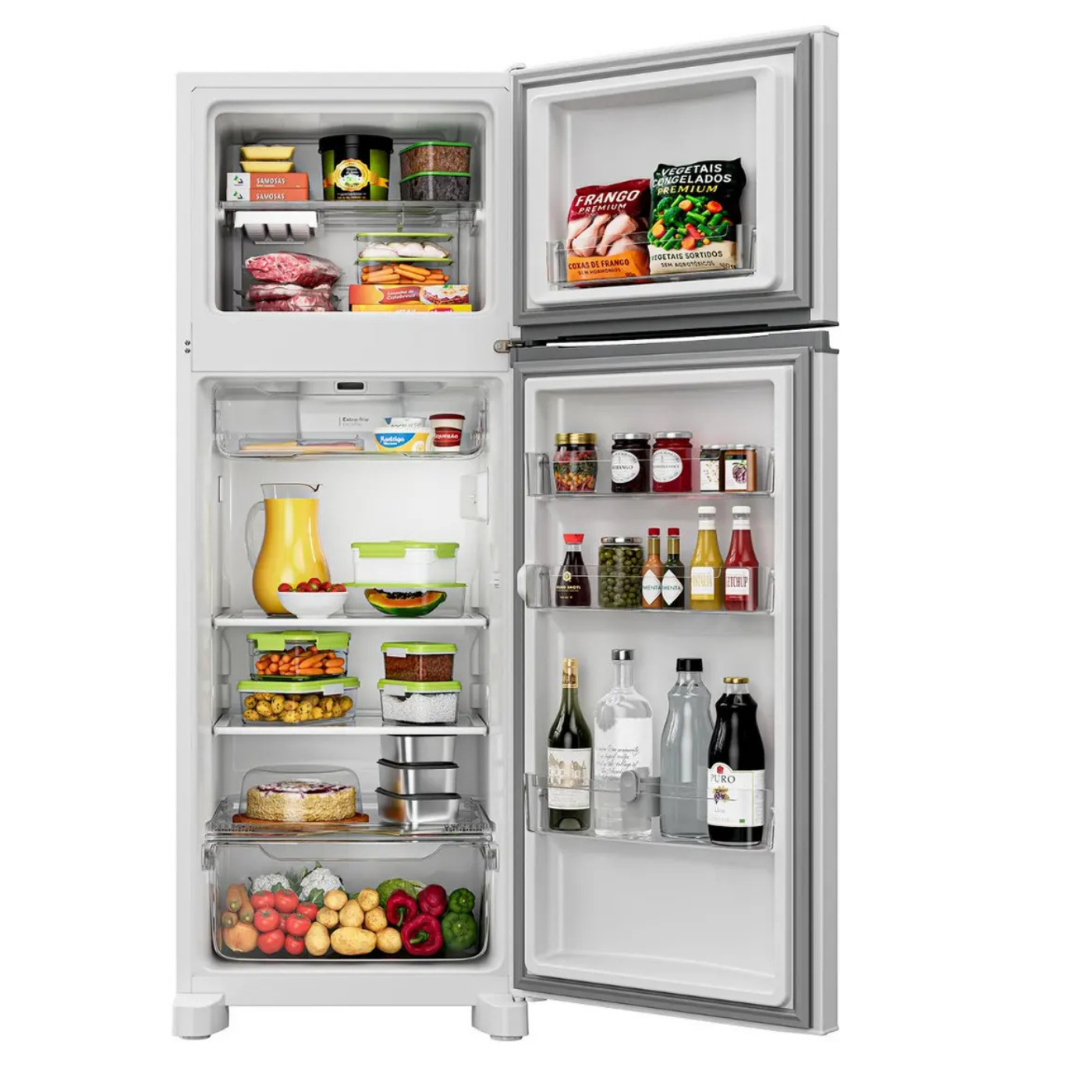 Geladeira Consul Frost Free 333 Litros Duplex Branca - CRM40MB - Imagem 4