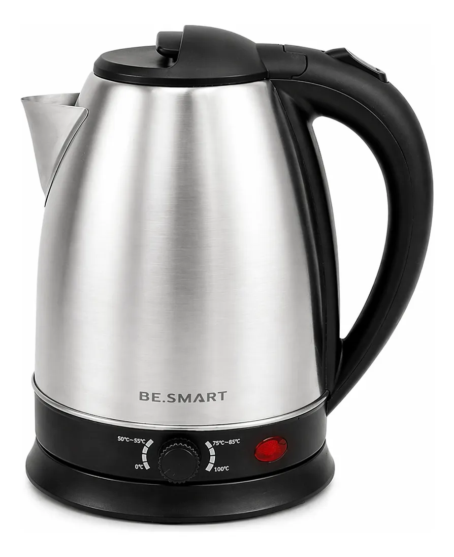 Chaleira Elétrica Controle Temperatura Inox 1,8l Be Smart - Imagem 3