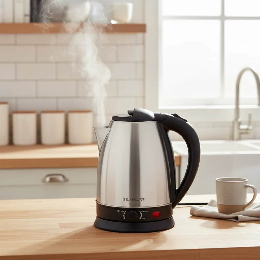 Chaleira Elétrica Controle Temperatura Inox 1,8l Be Smart - Imagem 4