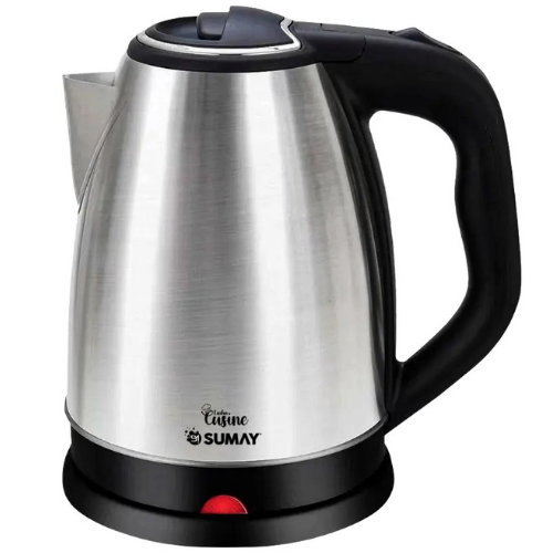Jarra Chaleira Elétrica 1,8l Sumay Cusine Sm-ch220pr Cor Prateado