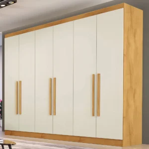 Guarda-roupa Casal Oslo 6 Portas 6 Gavetas 100% Mdf Com