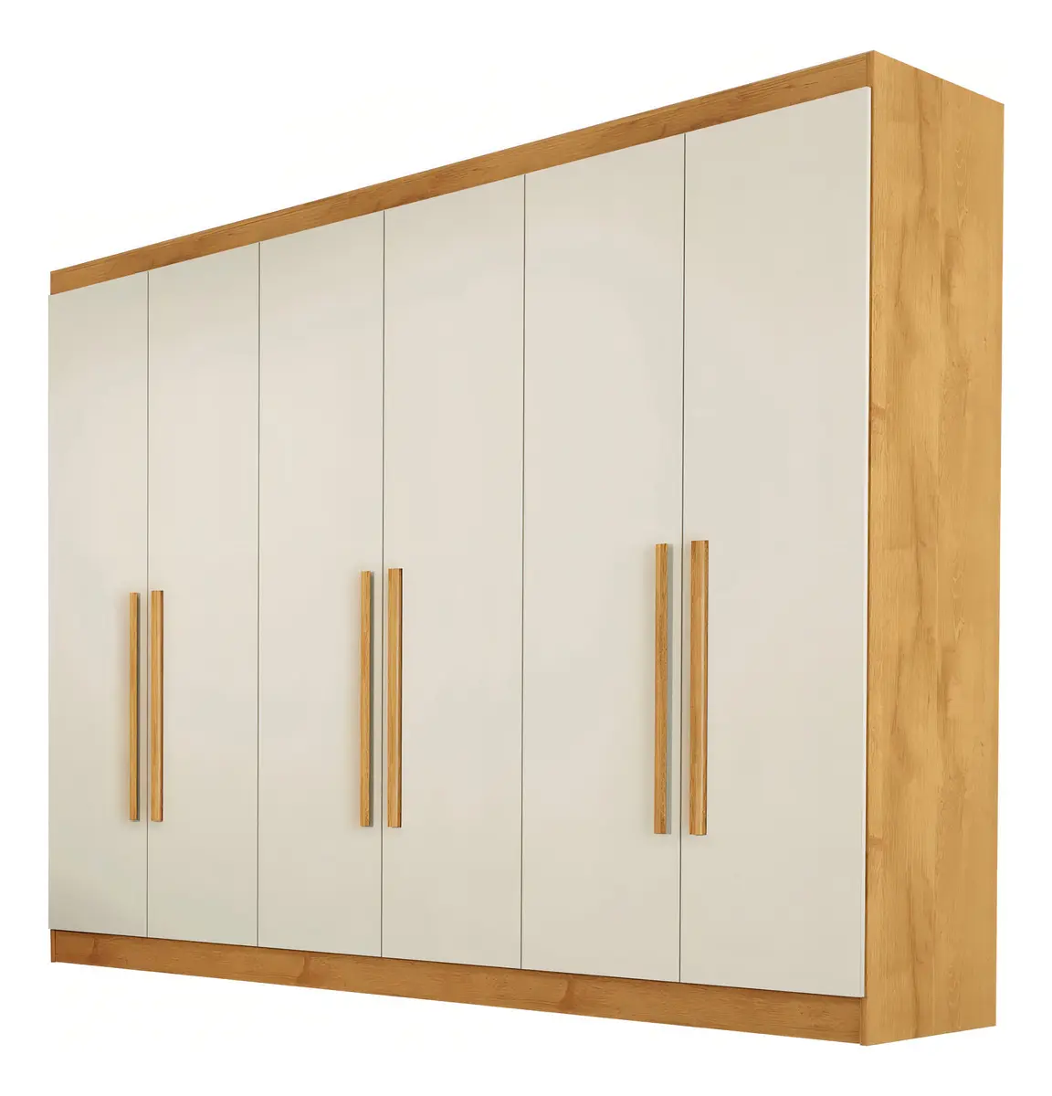 Guarda-roupa Casal Oslo 6 Portas 6 Gavetas 100% Mdf Com - Imagem 3