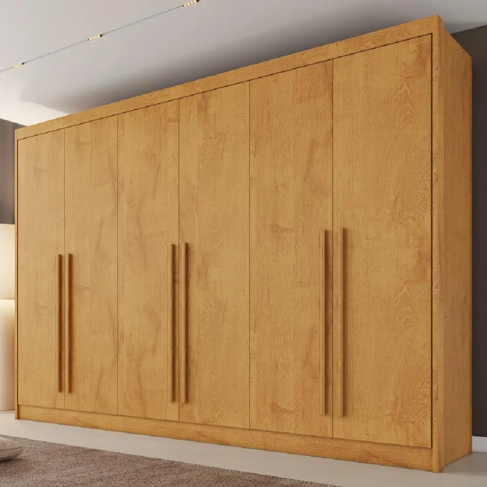 Guarda Roupas 6 Portas Alba Plus 100% Mdf Mademarcs