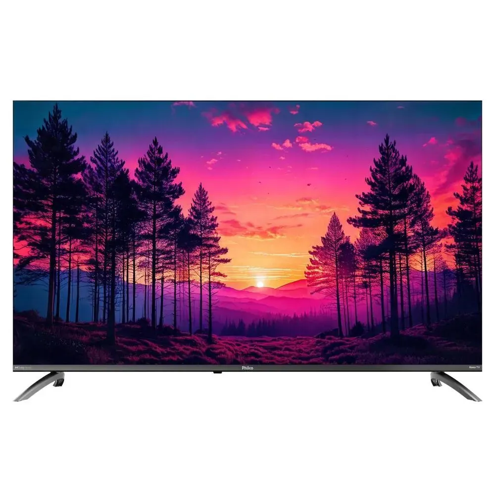 Smart TV Philco 50″ Polegadas 4K UHD Roku TV HDR10 Dolby Audio WiFi P50CRB